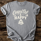 Camped Out & Happy T-Shirt