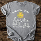 I Love Peeing Outside T-Shirt