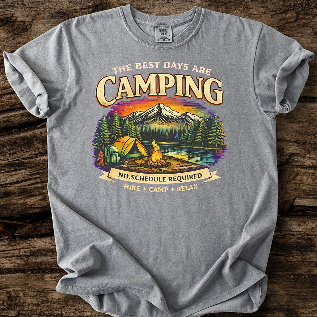 Best Days Are Camping T-Shirt