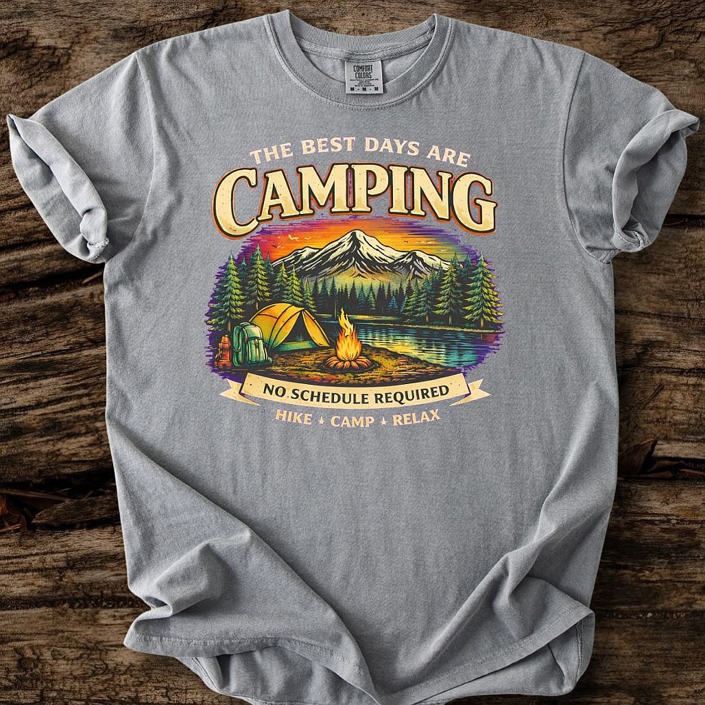 Best Days Are Camping T-Shirt