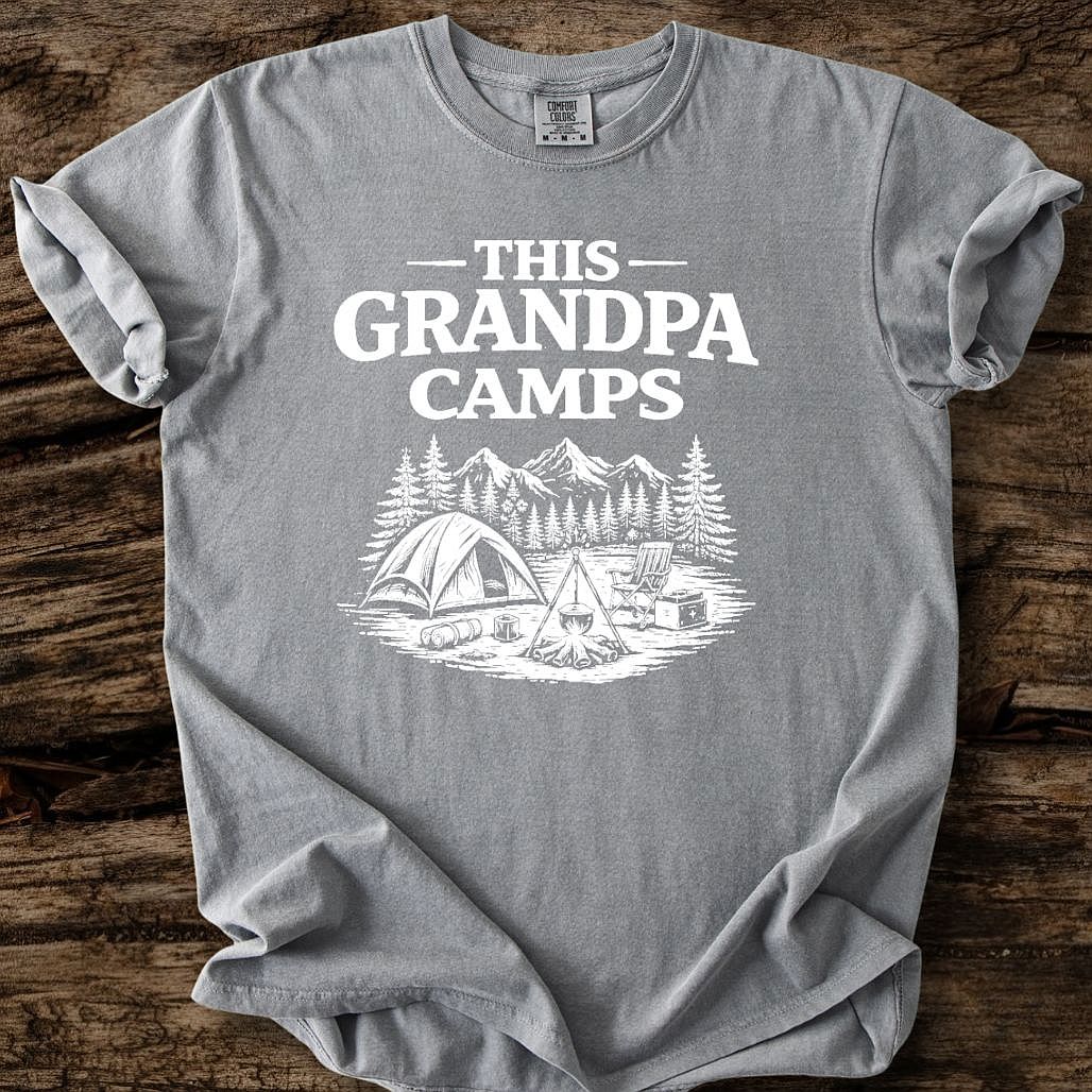 This Grandpa Camps T-Shirt