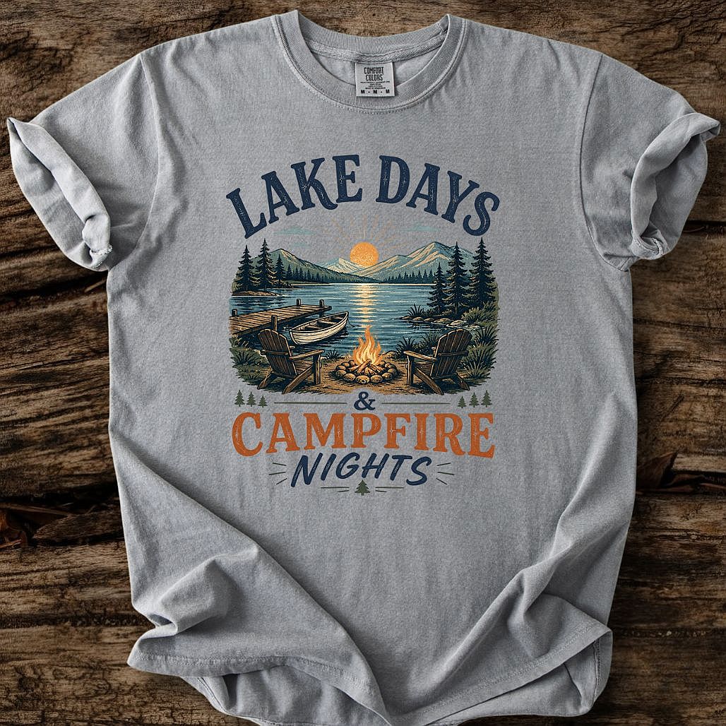 Lake Days & Campfire Nights T-Shirt