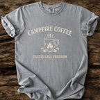Campfire Coffee Tastes Like Freedom T-Shirt