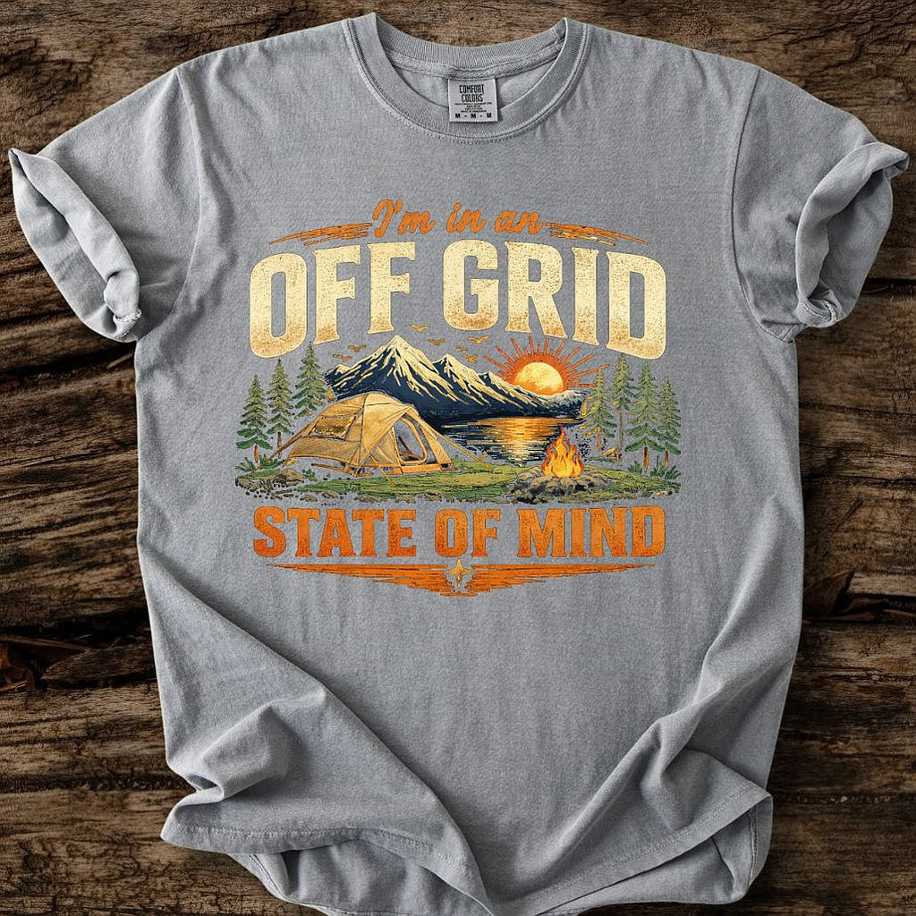Off Grid State Of Mind (Color) T-Shirt