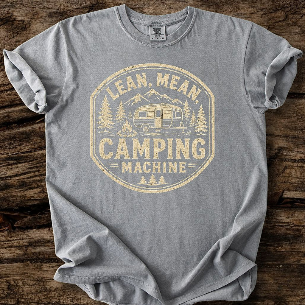 Lean Mean Camping Machine T-Shirt