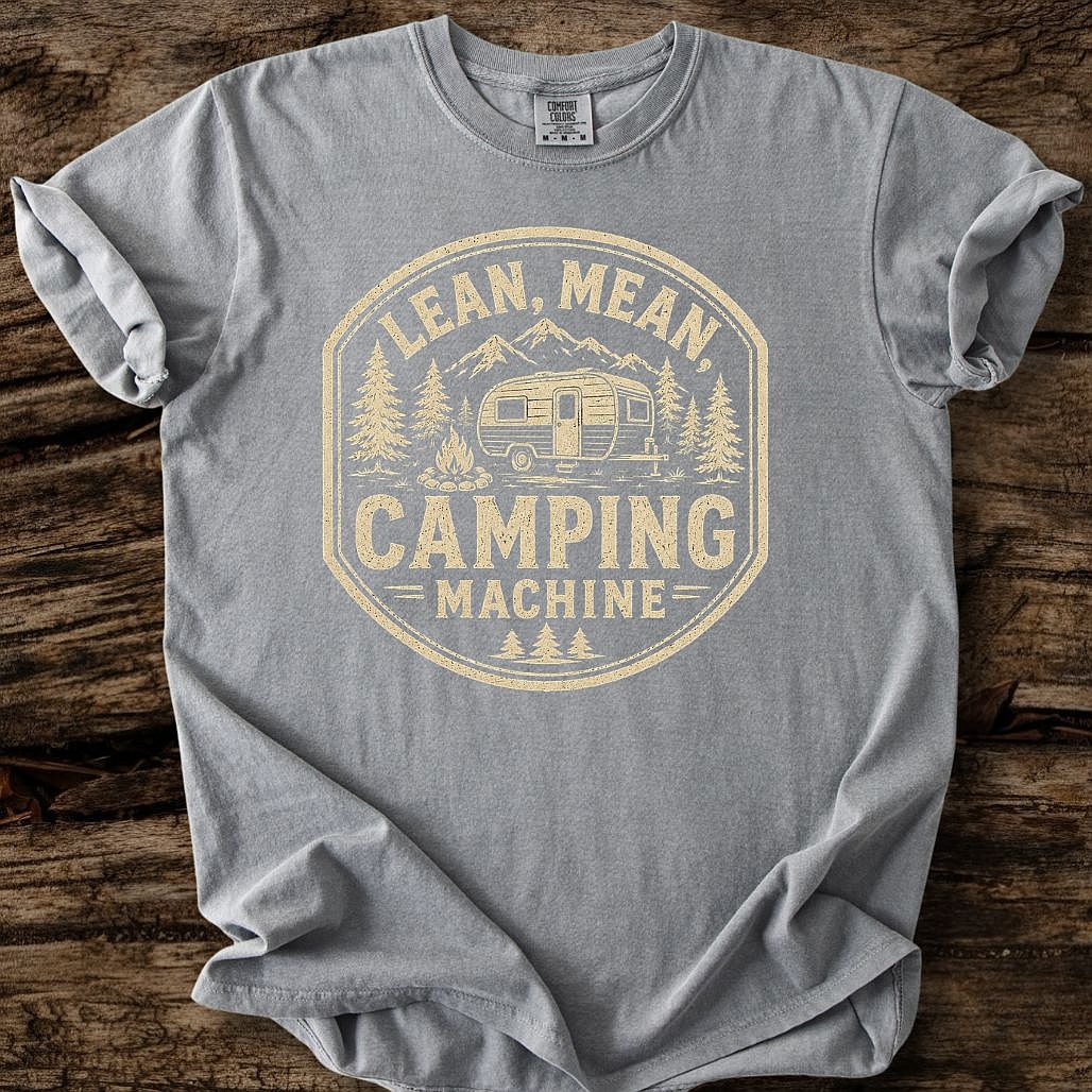 Lean Mean Camping Machine T-Shirt