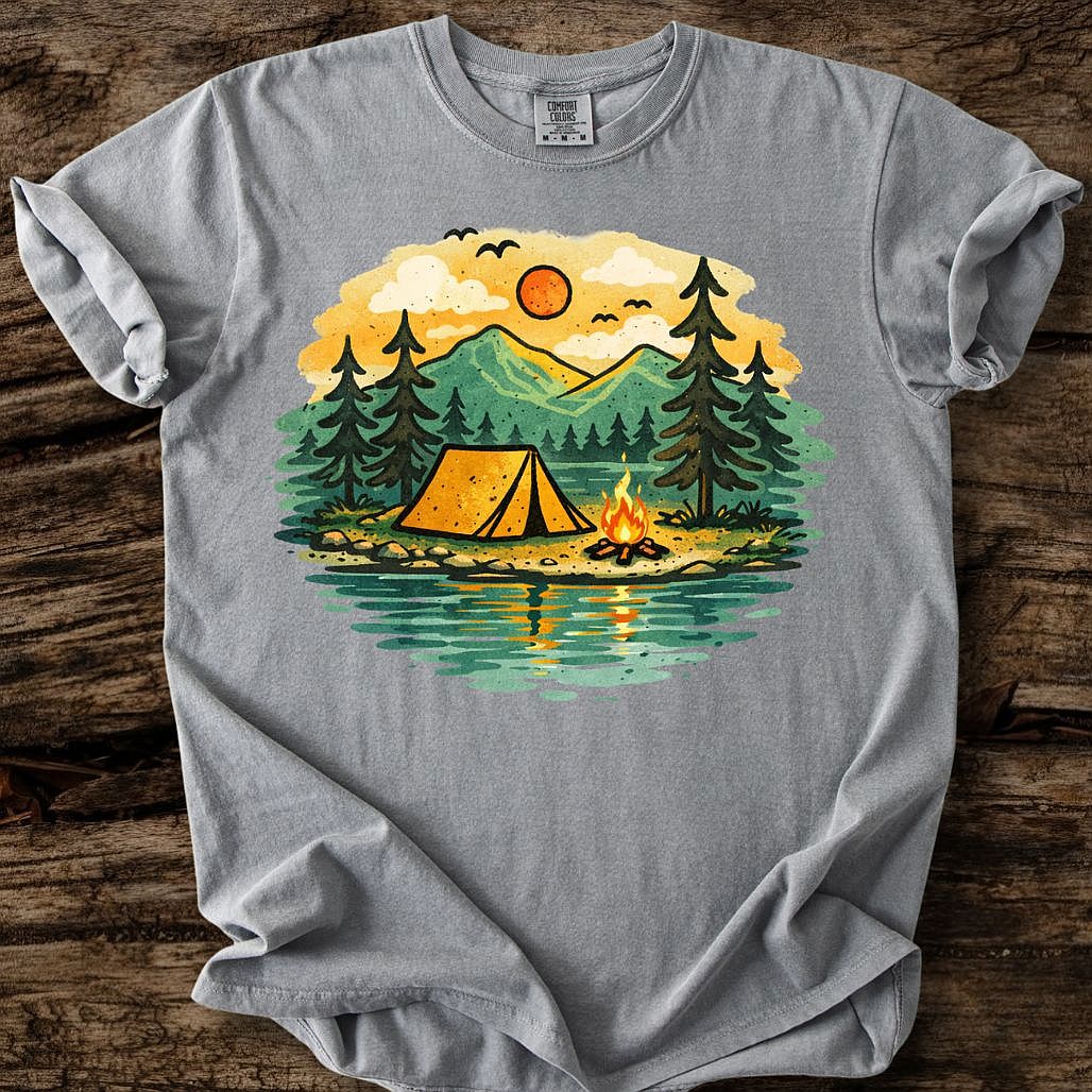 Campfire Reflections T-Shirt