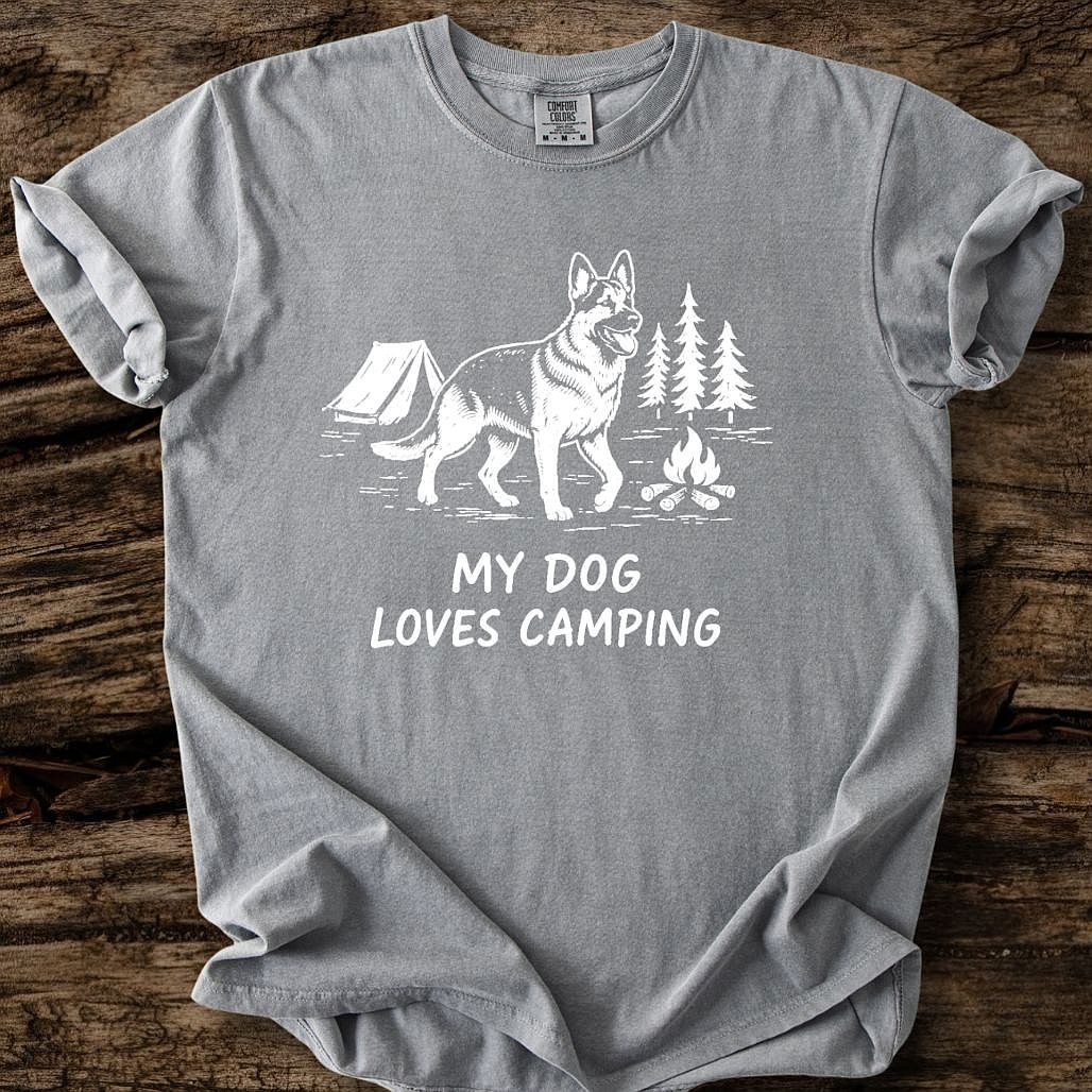 My Dog Loves Camping T-Shirt