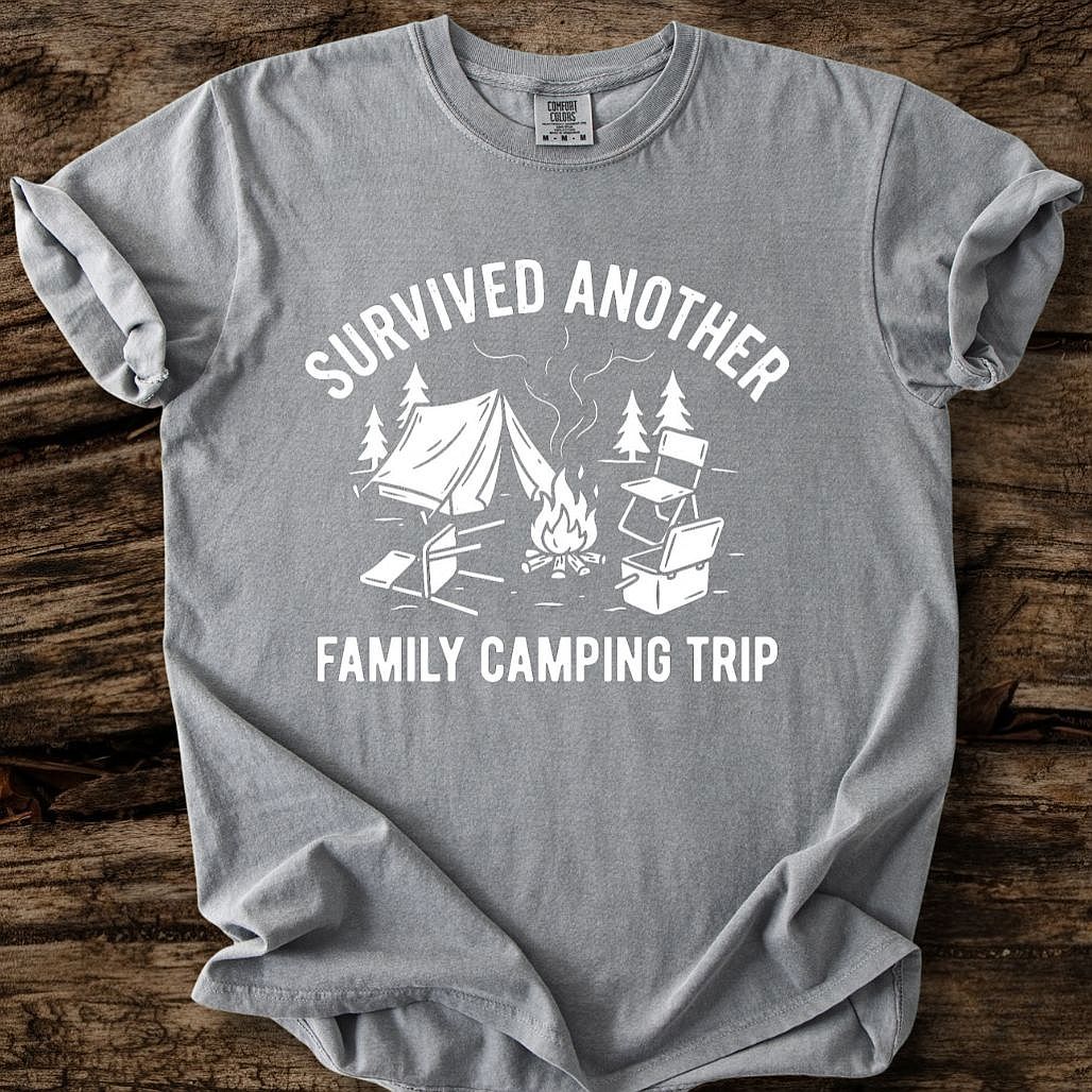Survived Another Family Camping Trip T-Shirt