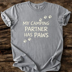 My Camping Partner Has Paws T-Shirt