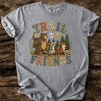 Trail Friends Faux Patchwork T-Shirt