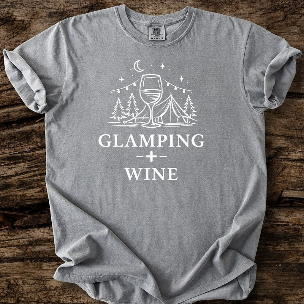 Glamping + Wine T-Shirt