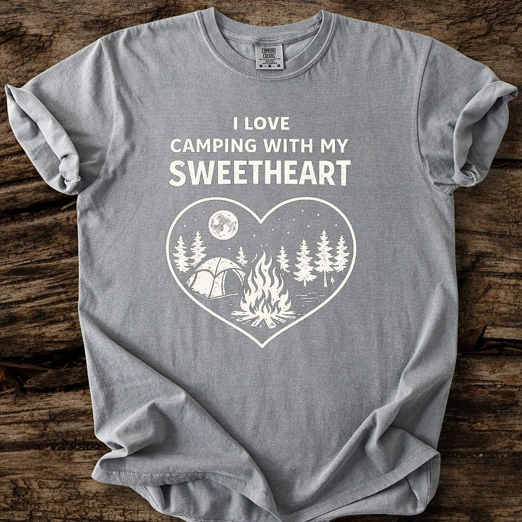 Camping With My Sweetheart T-Shirt