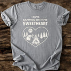 Camping With My Sweetheart T-Shirt