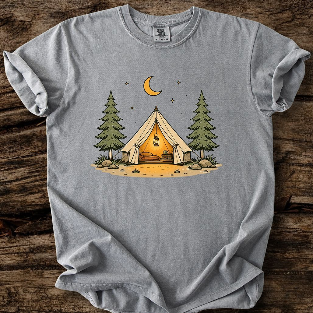 Evening At Camp T-Shirt