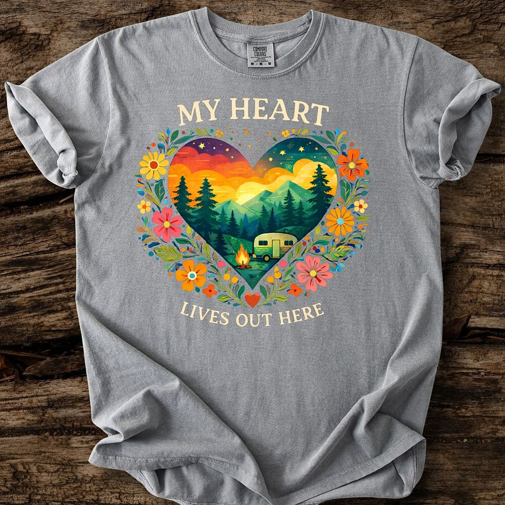 My Heart Lives Out Here T-Shirt