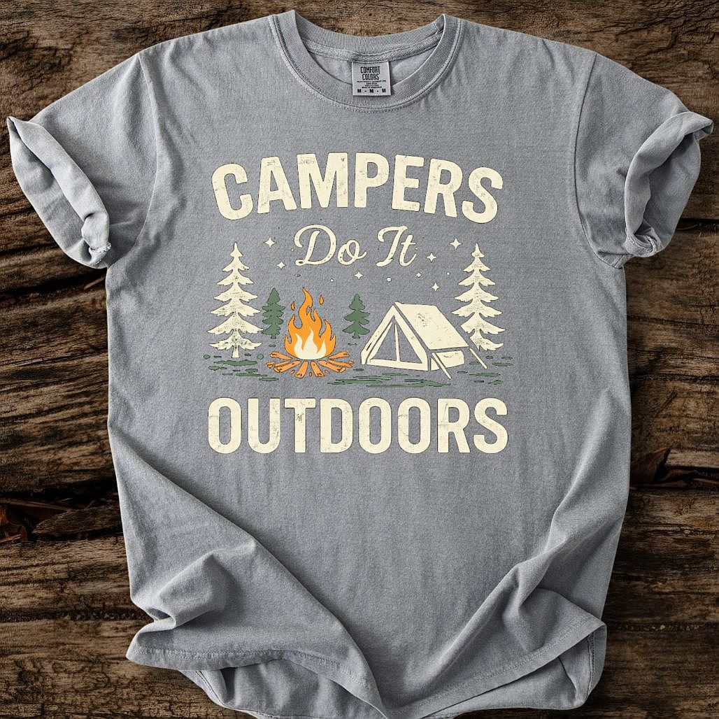 Campers Do It Outdoors T-Shirt