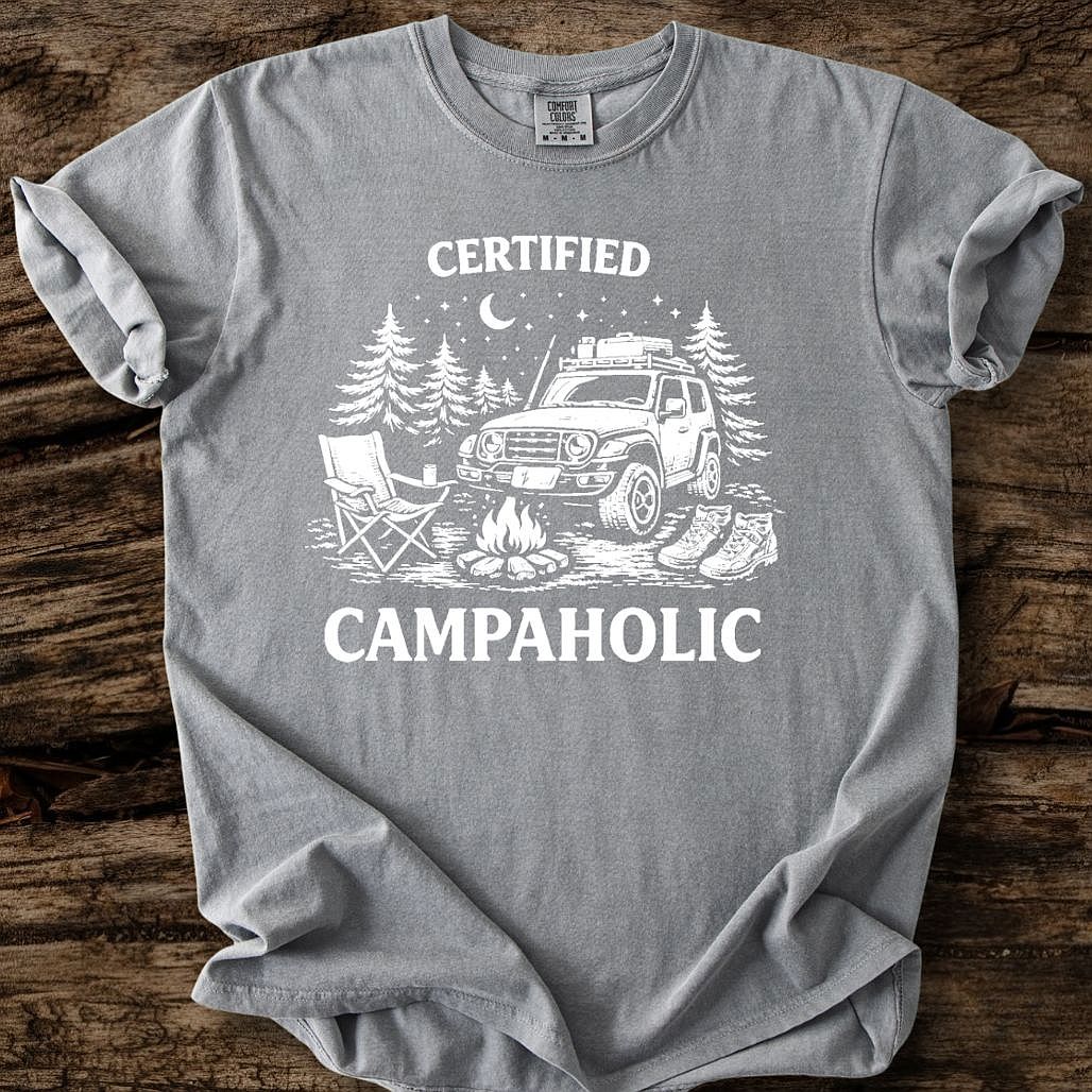 Certified Campaholic T-Shirt