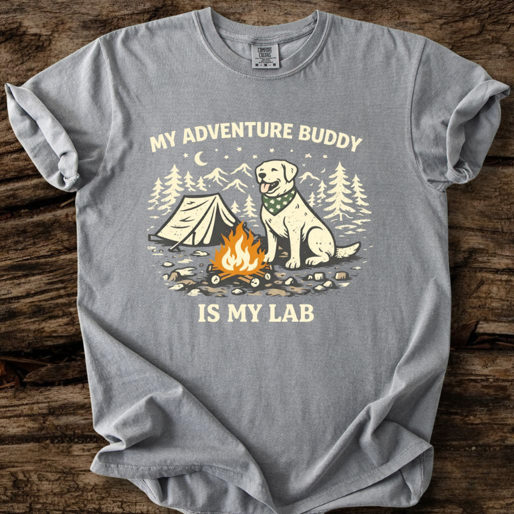 My Adventure Buddy Is My Lab T-Shirt