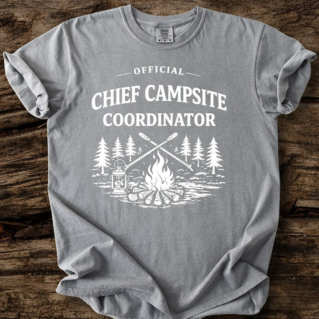 Official Chief Campsite Coordinator T-Shirt