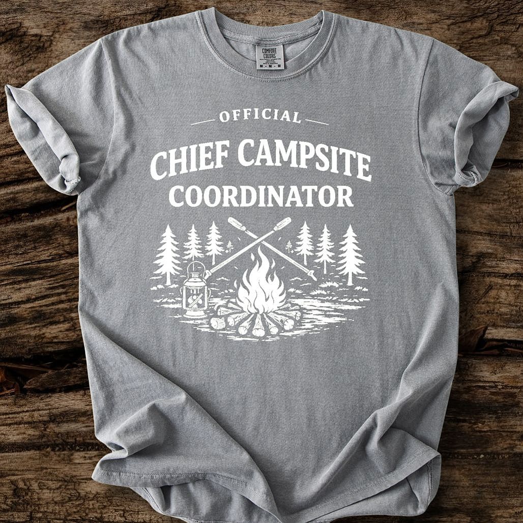 Official Chief Campsite Coordinator T-Shirt
