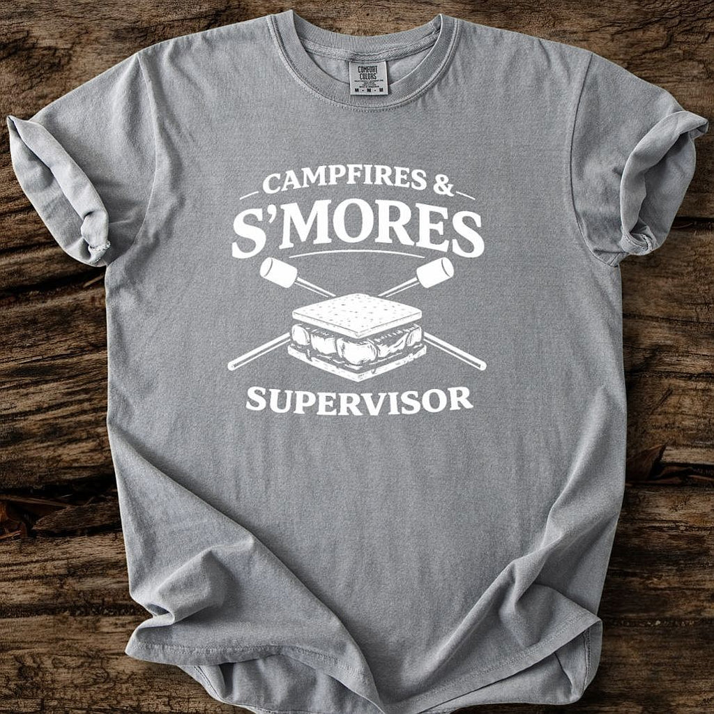 Campfires & S'mores Supervisor T-Shirt