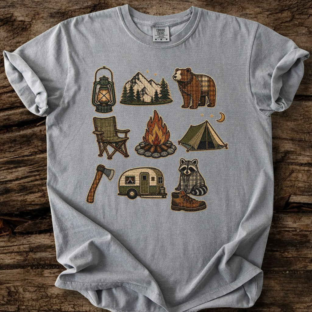 Camp Keepsakes Faux Patchwork T-Shirt