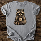 Camp Coffee Raccoon T-Shirt