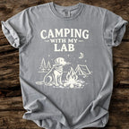 Camping With My Lab T-Shirt