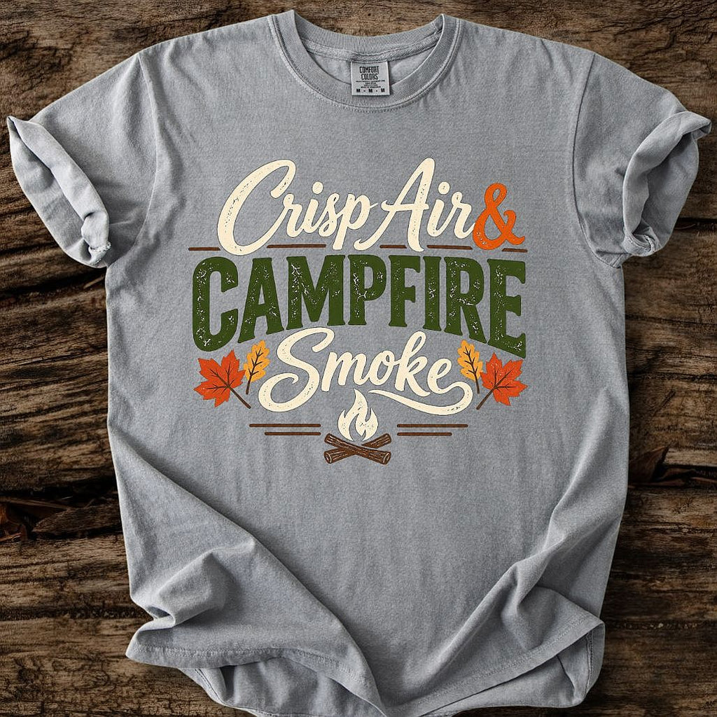 Crisp Air & Campfire Smoke T-Shirt
