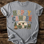 Happy Camper Faux Patchwork T-Shirt