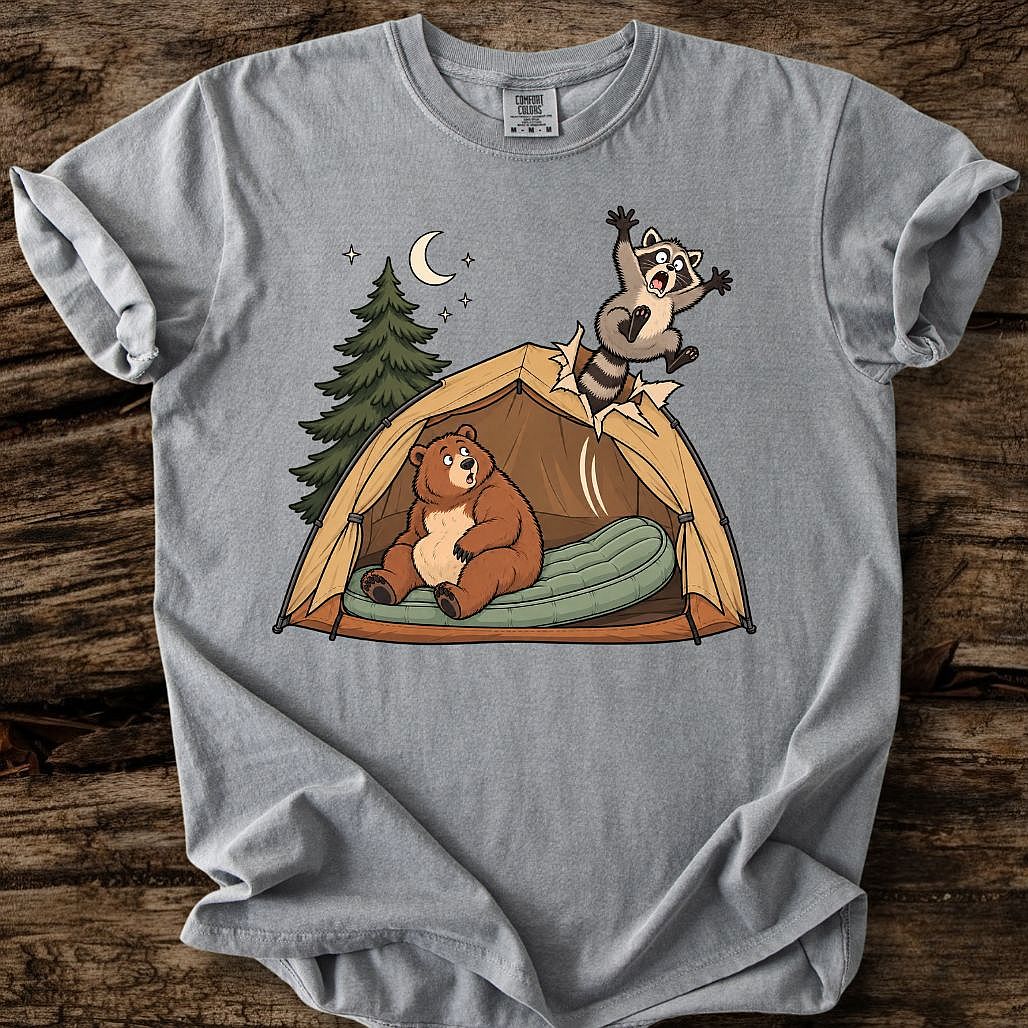 Raccoon Lift Off T-Shirt