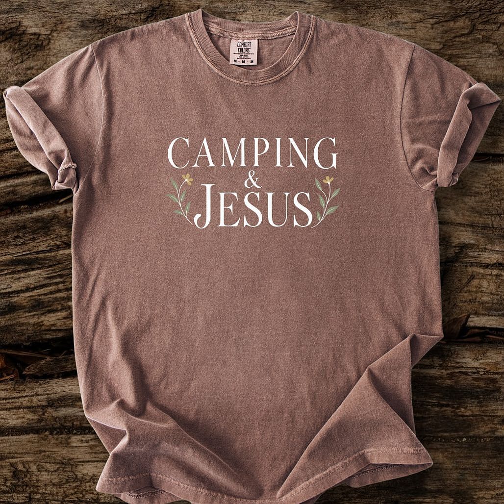 Camping & Jesus T-Shirt