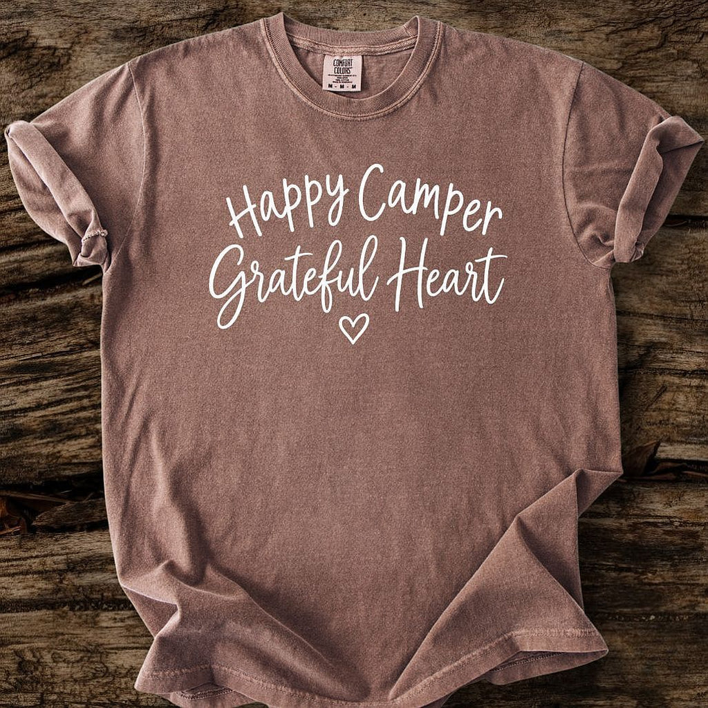 Happy Camper Grateful Heart T-Shirt