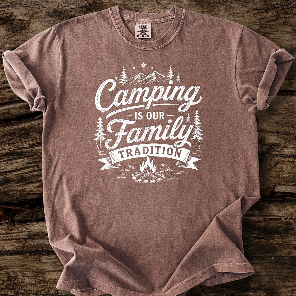 Camping Is Our Family Tradition T-Shirt