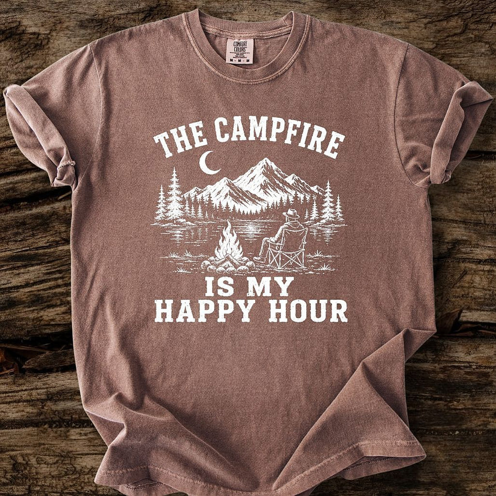 The Campfire Is My Happy Hour T-Shirt
