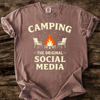 Camping: The Original Social Media T-Shirt