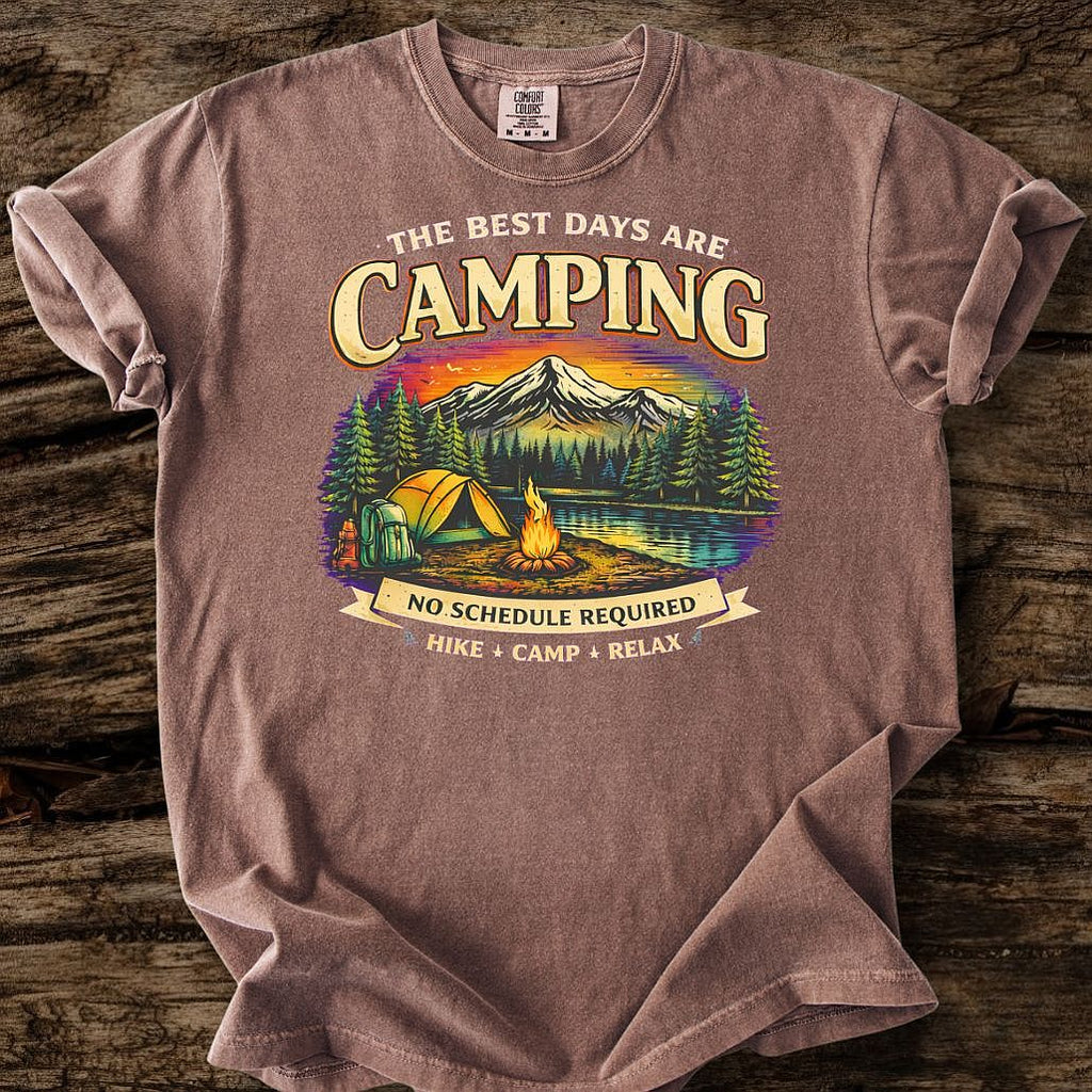 Best Days Are Camping T-Shirt