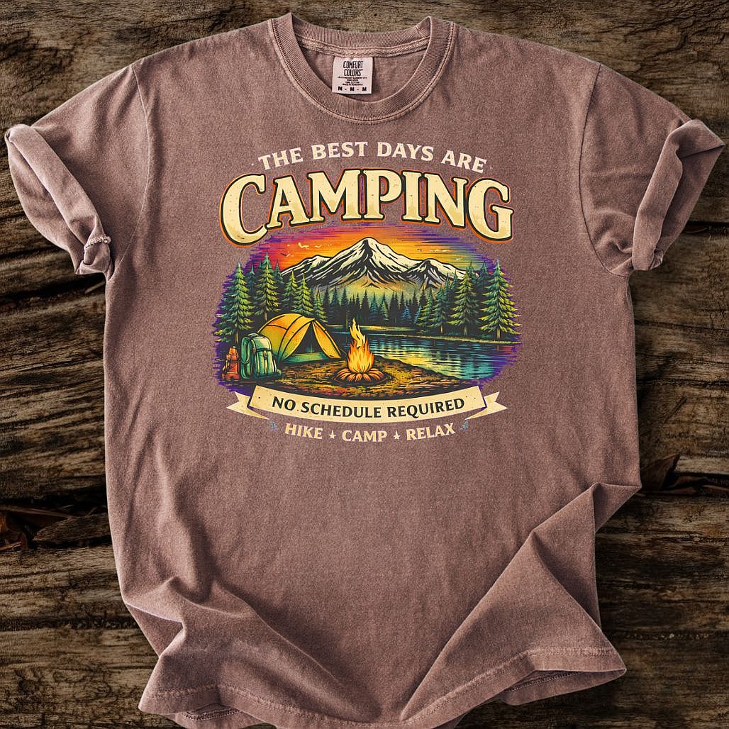 Best Days Are Camping T-Shirt