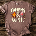 Camping & Wine T-Shirt