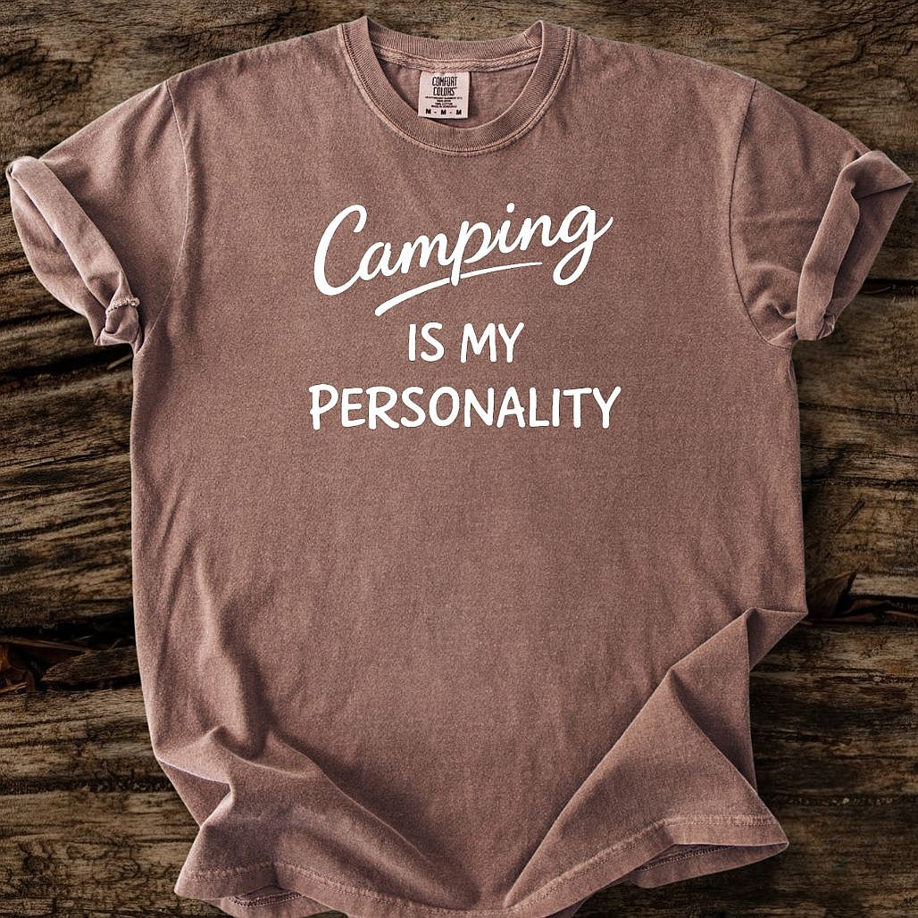 Camping Is My Personality T-Shirt