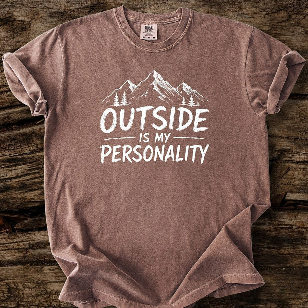 Outside Is My Personality T-Shirt
