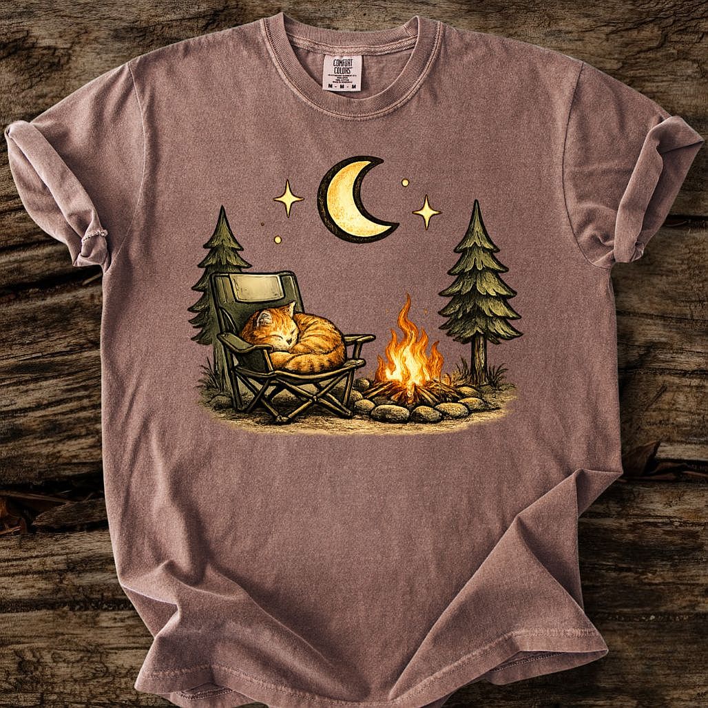 Camp Cat T-Shirt