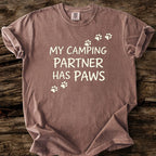 My Camping Partner Has Paws T-Shirt