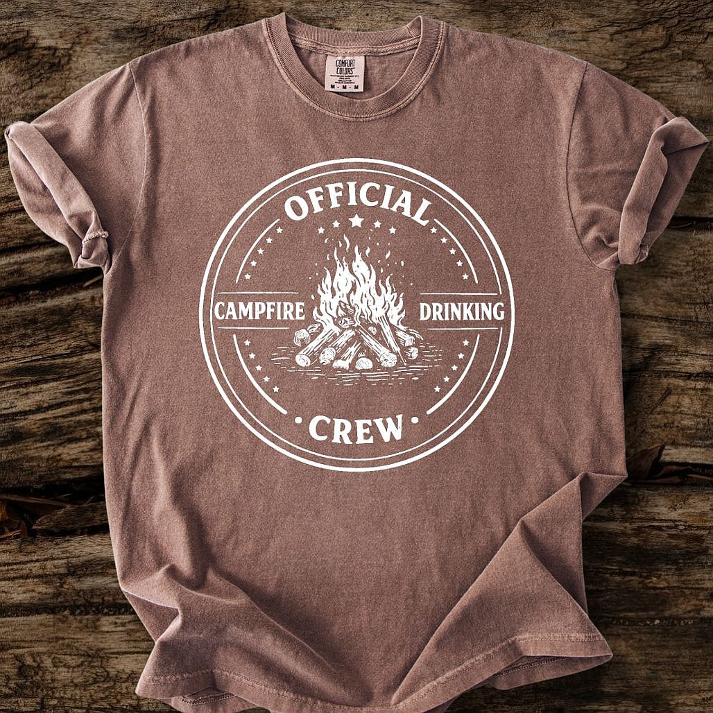 Campfire Drinking Crew T-Shirt