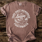 Take Only Memories, Leave Only Footprints T-Shirt