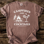 Campfires And Cocktails T-Shirt