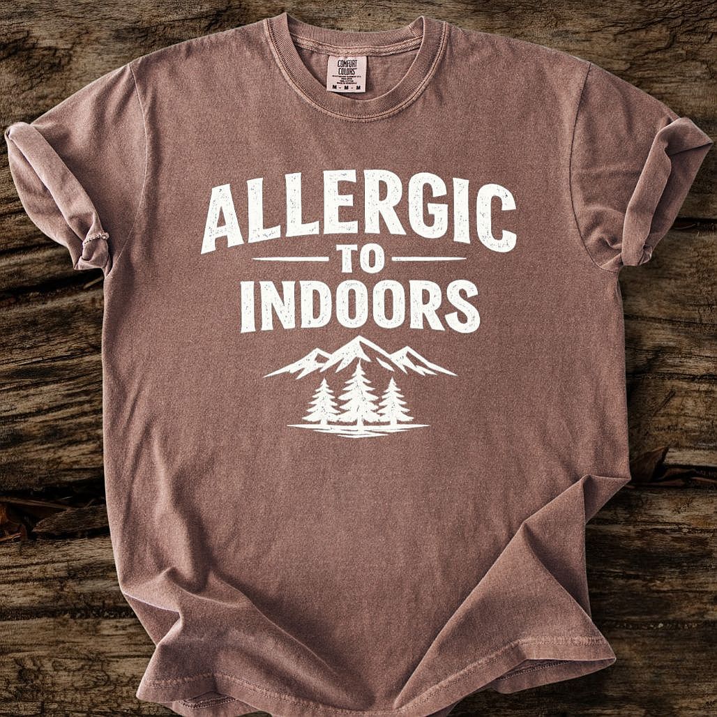 Allergic To Indoors T-Shirt
