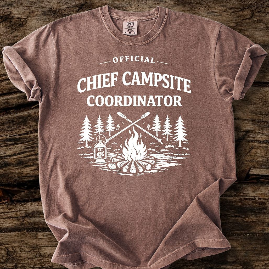 Official Chief Campsite Coordinator T-Shirt