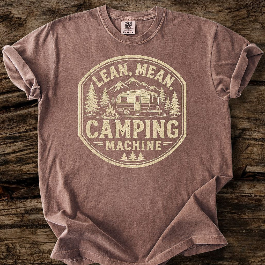 Lean Mean Camping Machine T-Shirt